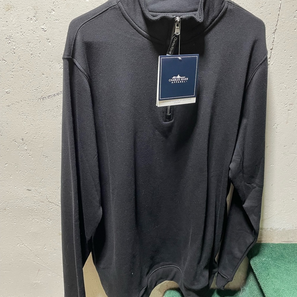 Charles River Apparel Crosswind Quarter Zip Sweatshirt
